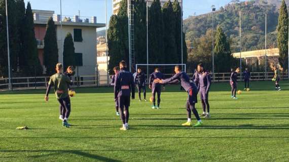 Genoa: squadra al via con il primo allenamento di gruppo