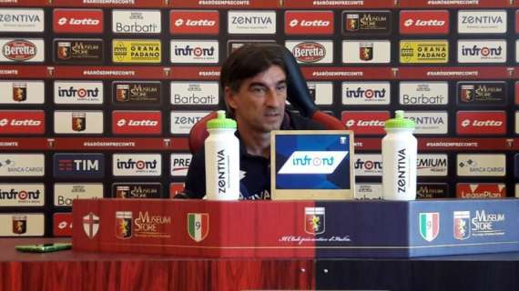 Ivan Juric: "Contro la Juventus sarà importante la prestazione"