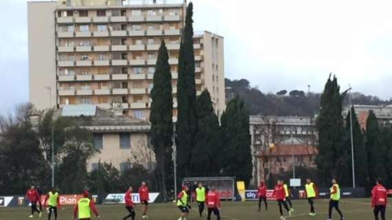 Genoa, due giorni alla partita contro il Cagliari, si stringono i tempi
