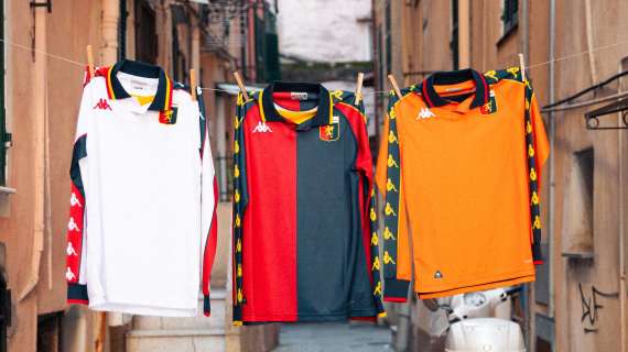 Genoa, presentate le Maglie Vintage Collection 1999/2000