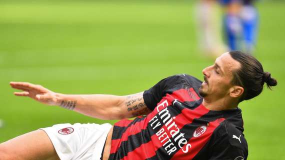 Milan, vittoria ma rosso a Zlatan Ibrahimovic assente col Genoa