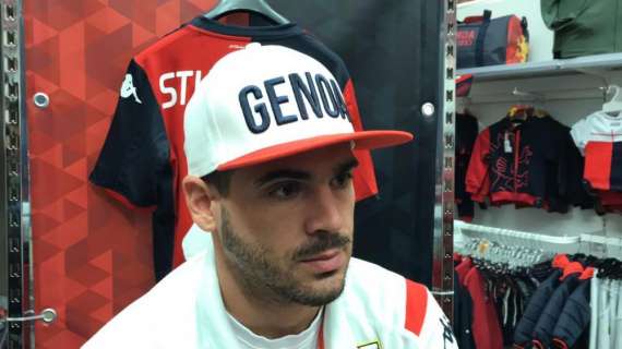 Stefano Sturaro al Genoa Store: "Non mi aspettavo di giocare a Ferrara"
