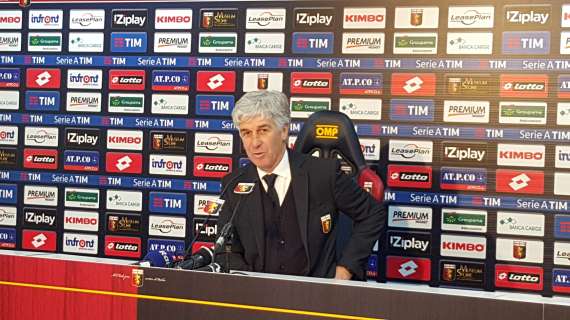 Gian Piero Gasperini: "Siamo in emergenza ma vogliamo rifarci"