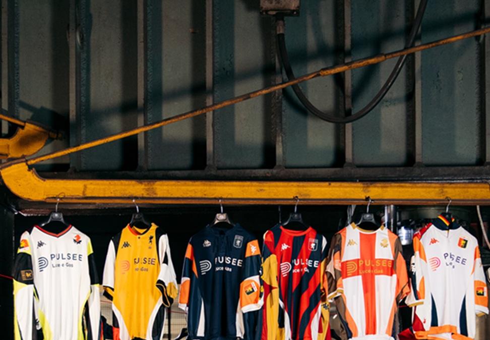 Genoa, nasce RE:GENERATION JERSEY, quindici maglie iconiche
