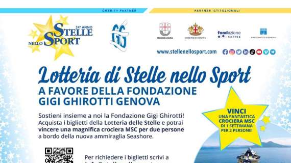 Partita la "Lotteria delle Stelle" per la Fondazione Gigi Ghirotti