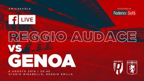Reggiana - Genoa: 0 - 1 (primo tempo)