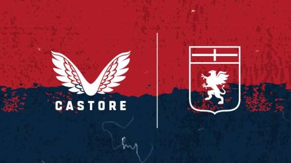 Genoa, Castore è il nuovo sponsor tecnico dalla stagione 2022/2023