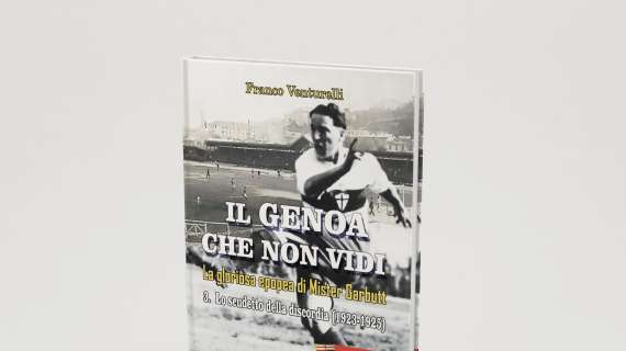 Museo del Genoa, lunedì presentazione del terzo volume su mister Garbutt