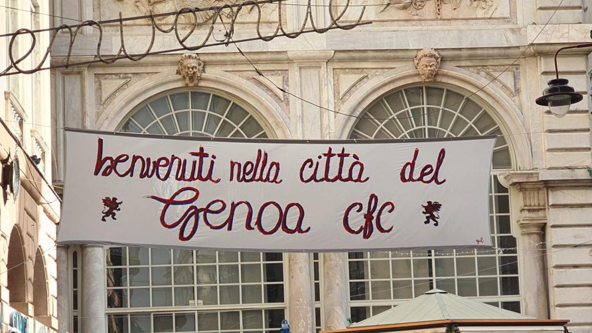 Genoa, inaugurato il nuovo Store di Piazza Banchi, da domani l'apertura