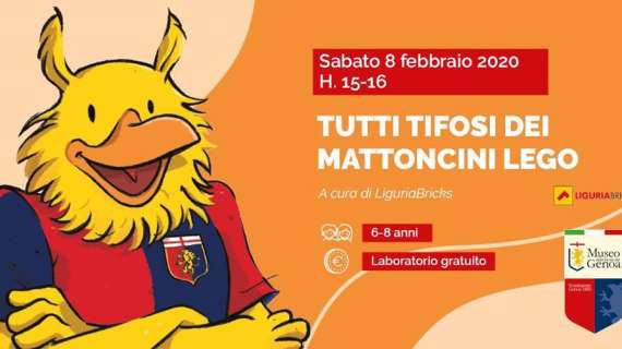 Museo del Genoa, nuovo laboratorio gratuito sabato prossimo
