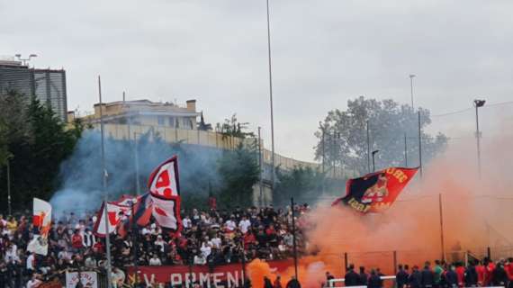 Genoa, tanto pubblico a sostenere la squadra. Gollini operato giovedì 