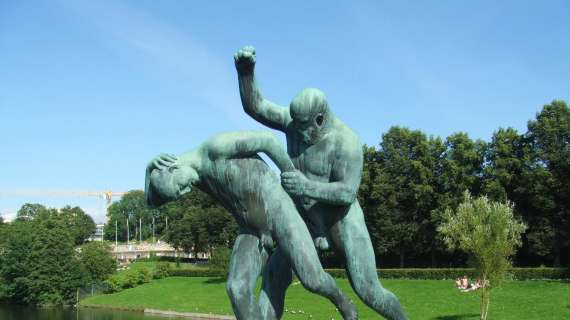 Tifosi veronesi nudi a Frosinone