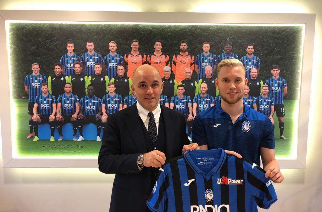 Genoa su Lennart Czyborra dell'Atalanta, sorpassato il Cagliari