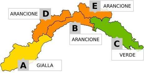 Arpal Liguria, allerta meteo per fenomeni nivologici anche sulla costa