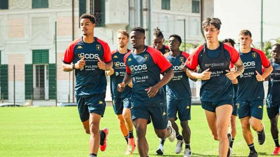 Genoa, si inizia a sudare al Signorini, primo giorno di lavoro