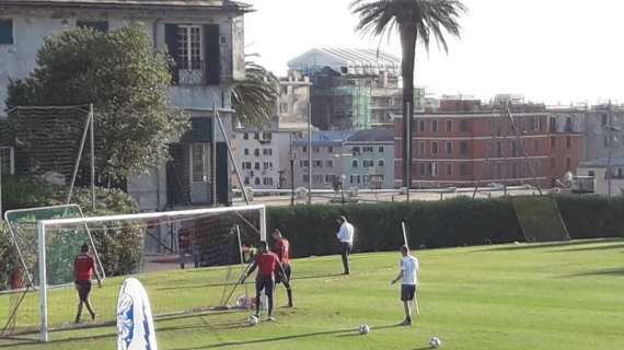 Genoa: tattica e partitelle per la squadra