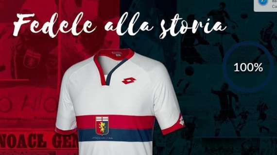 Presentata la seconda maglia per la stagione 2016/2017