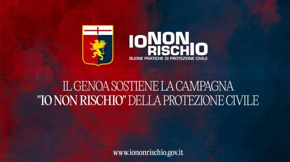 Genoa, sostiene la campagna della Protezione Civile