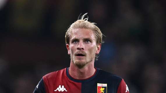 Genoa, Morten Thorsby in campo nella ripresa con la Norvegia 