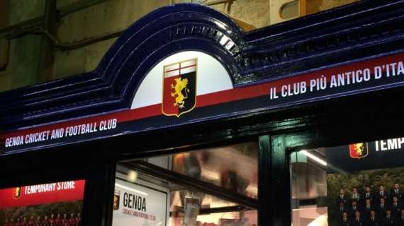 Genoa Store, giocatori presenti in Porto Antico e a Savona