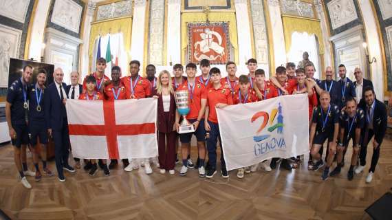 Genoa: celebrazione dello scudetto U18