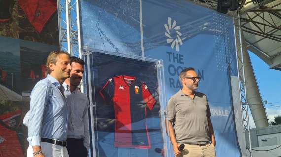 Genoa, presentata la maglia per la stagione 2023/2024