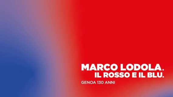 Genoa, “Marco Lodola. Il Rosso e il Blu. Genoa 130 anni” dal 7 settembre