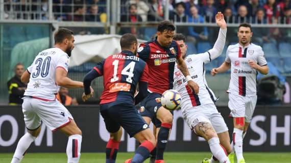 Genoa-Cagliari, i precedenti: quattro risultati utili  consecutivi al Ferraris