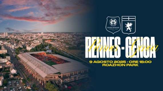 Genoa, notizie utili ai tifosi per la trasferta di Rennes