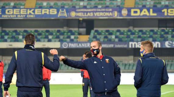 Hellas Verona - Genoa: le formazioni ufficiali delle due squadre