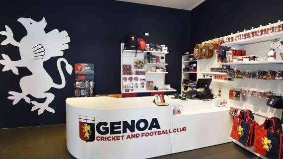 Genoa Temporary Store, maglie a ruba di Criscito e Lerager