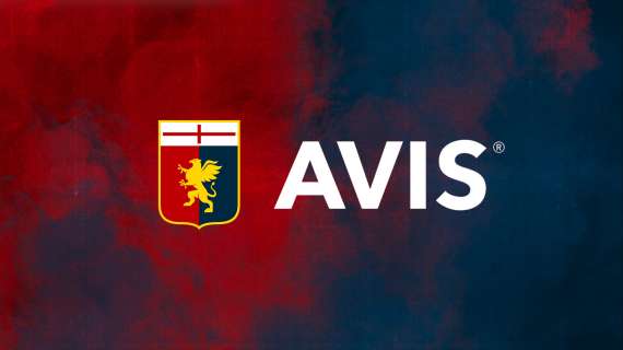 Genoa, nuova partnership con Avis, official rental car