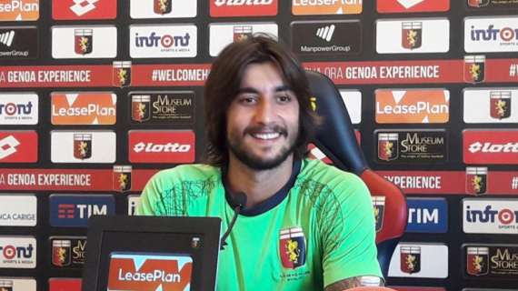 Perin: "Sono il portiere del Genoa e sono contento di confermarlo"