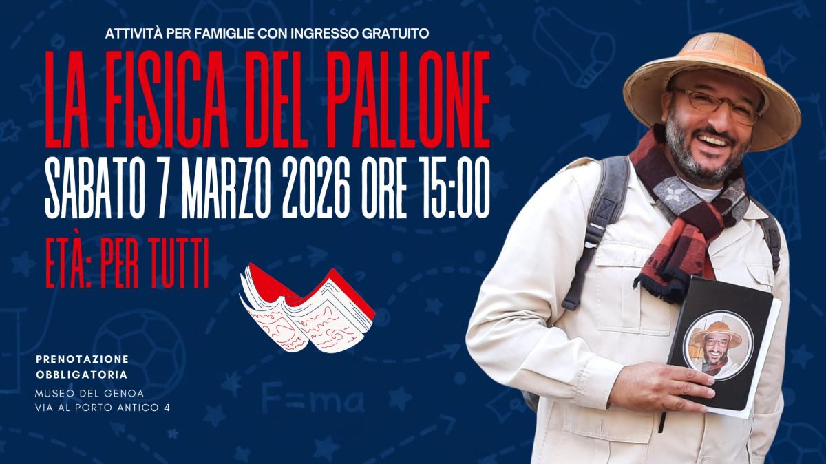 Museo Genoa, arriva un nuovo laboratorio il 7 marzo