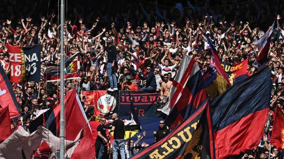 Genoa, in arrivo altri biglietti per i sostenitori rossoblu 