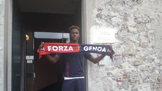 Kouamè: "Contento di essere al Genoa"