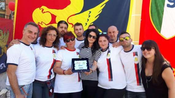 I 10 anni del Genoa Club Oregina, cronaca di una festa 