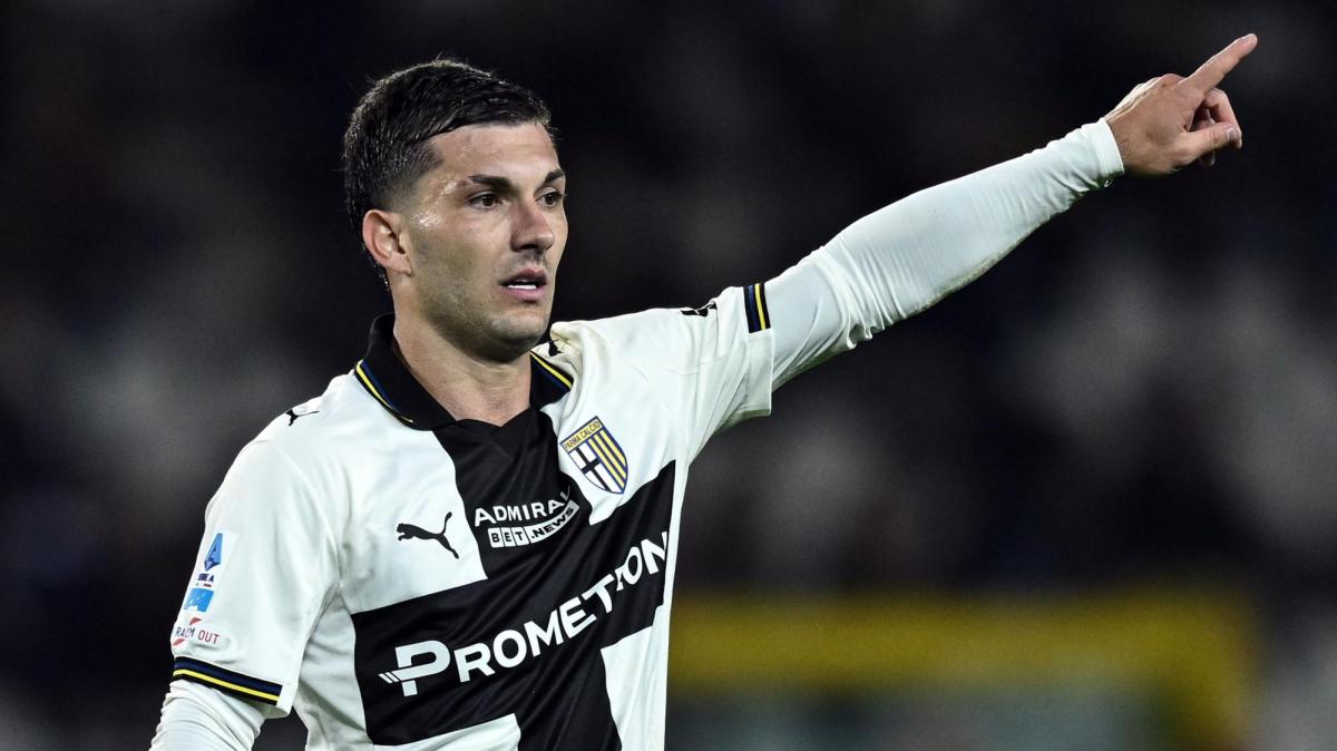 Parma in vantaggio con Strefezza dopo 33 secondi