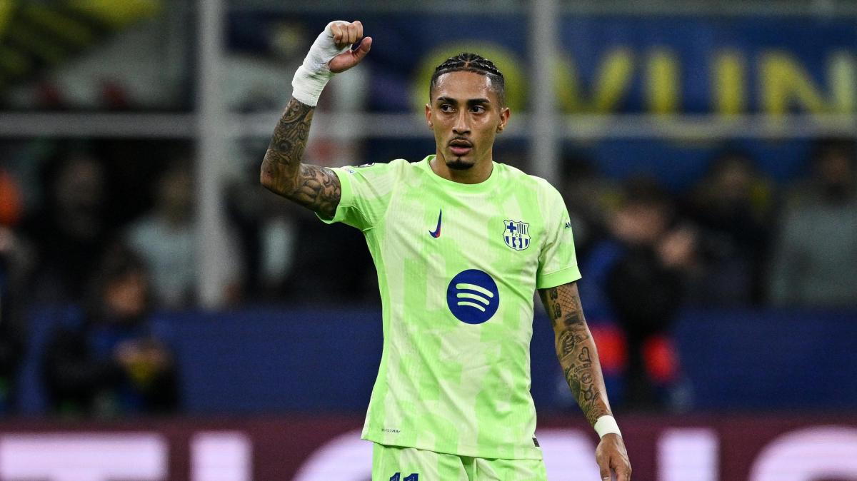 Barcellona, infortunio per Raphinha: fuori un mese, salta il triplo incrocio con l'Atlético Madrid