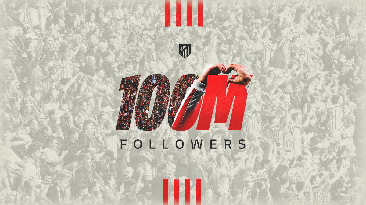 L'Atlético Madrid vola a quota 100 milioni sui social: c'è la firma di due italiani