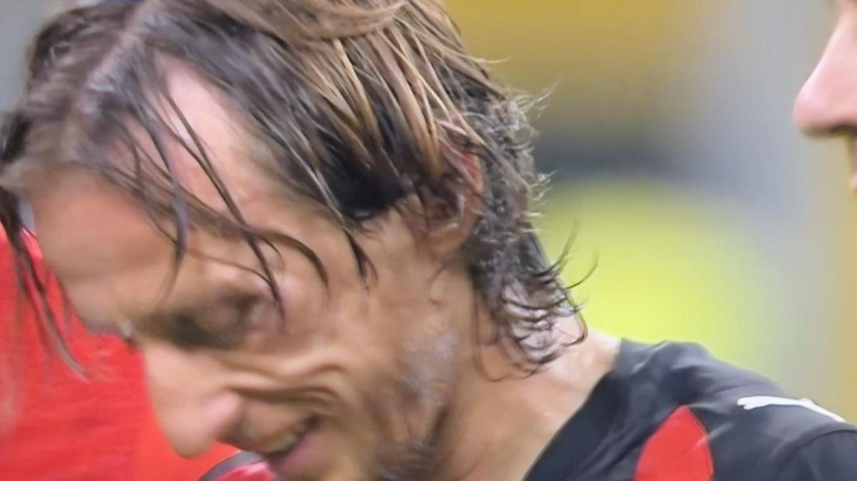 Scontro aereo Locatelli-Modric: il croato lascia il campo