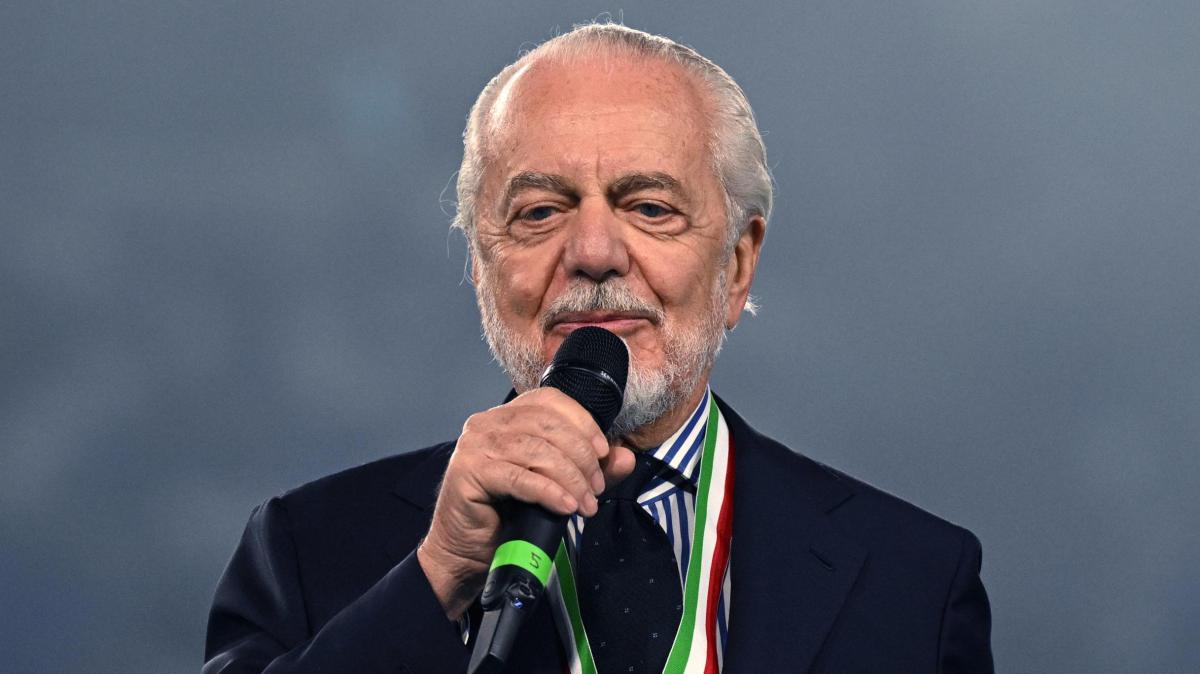 De Laurentiis: “Lascerei Conte alla Nazionale se me lo chiedesse”