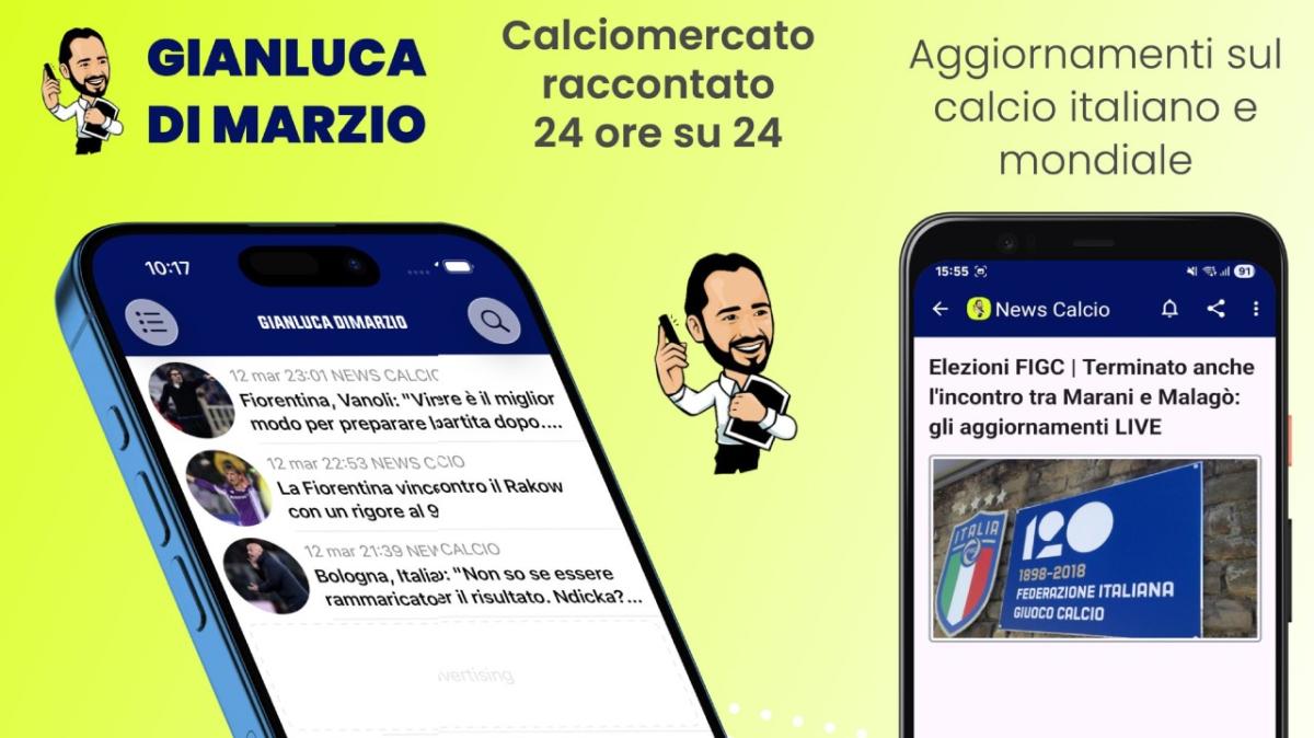 Scarica la nuova app di gianlucadimarzio.com