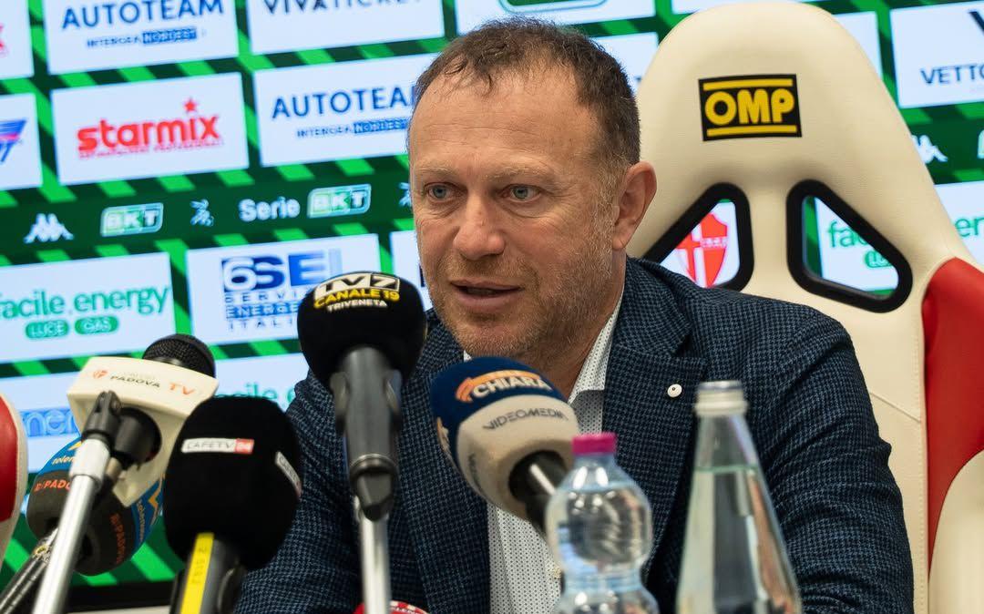 Padova, Breda si presenta: "Qui per portare fatti e punti"