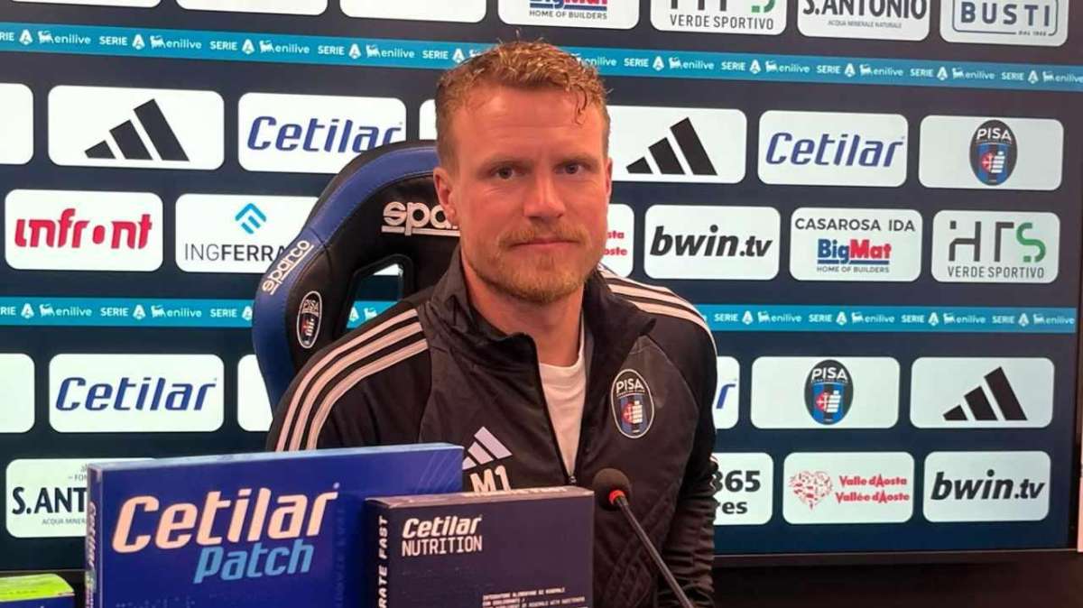 Pisa, Hiljemark: "Fiorentina? Sfida storica. Lì per vincere"