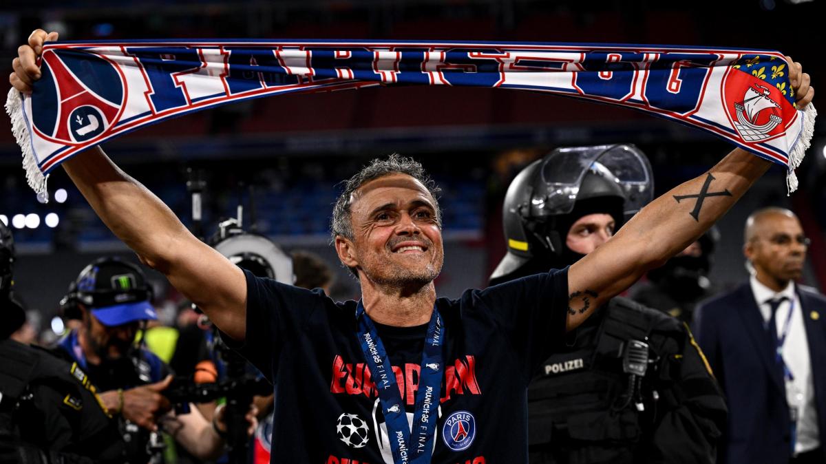 PSG, Luis Enrique schiera titolari gli stessi giocatori di movimento della scorsa finale di Champions