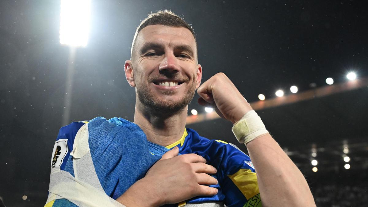 Dzeko: "Sono contento per la salvezza della Fiorentina. Futuro? Non so nulla"