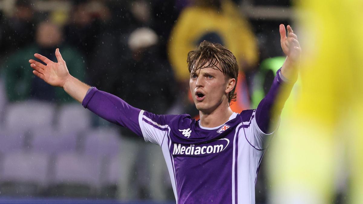 La Fiorentina vince contro il Rakow con un rigore al 92'