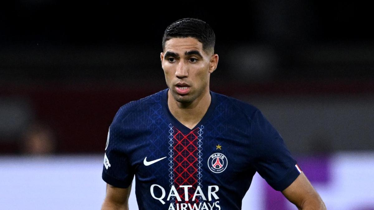 PSG, lesione al bicipite femorale per Hakimi: salta il ritorno contro il Bayern