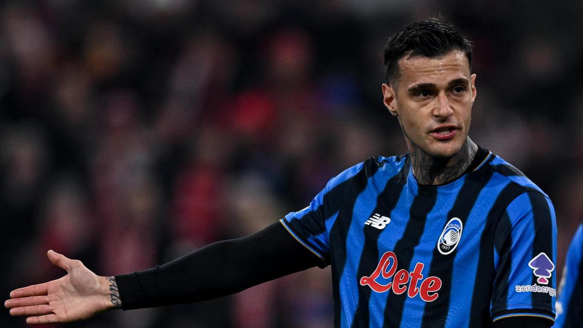 Atalanta, lesione all'adduttore per Scamacca: salterà il playoff Mondiale